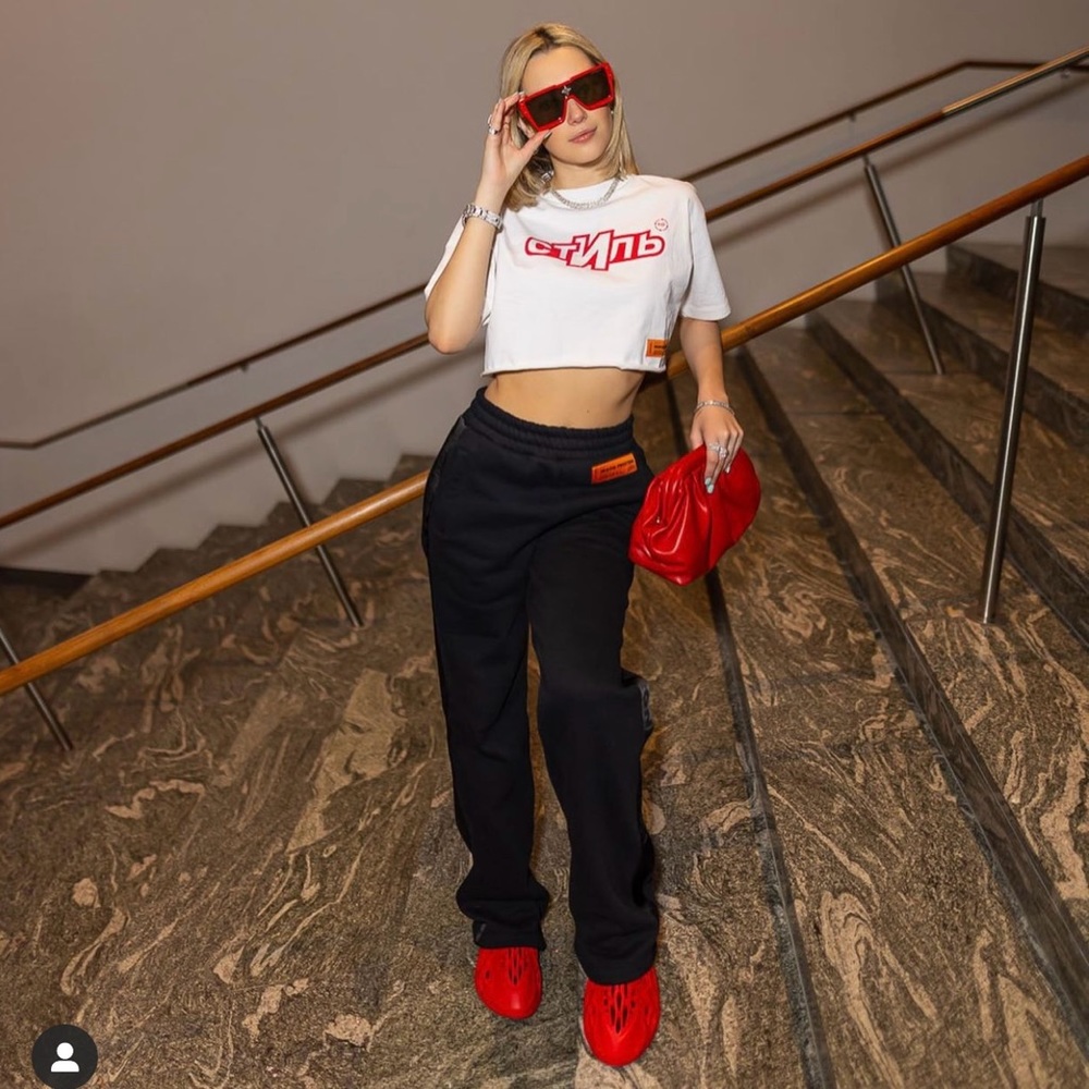 Heron Preston Track Logo Pant